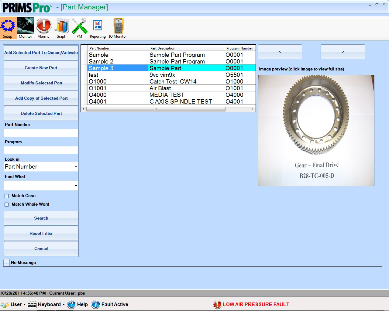 PRIMS Pro Part identification and process documentation | Progressive Surface