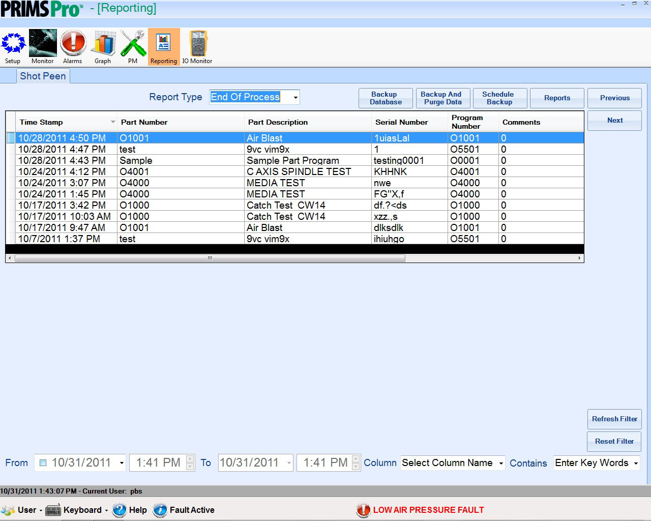 PRIMS Pro Documentation and reporting | Progressive Surface